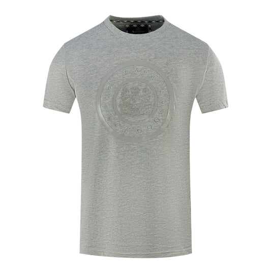 Aquascutum London Circle Logo Grey T-Shirt
