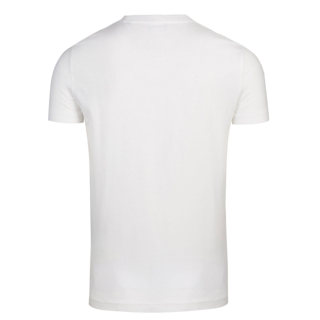 Diesel T-Diego-Division Logo White T-Shirt