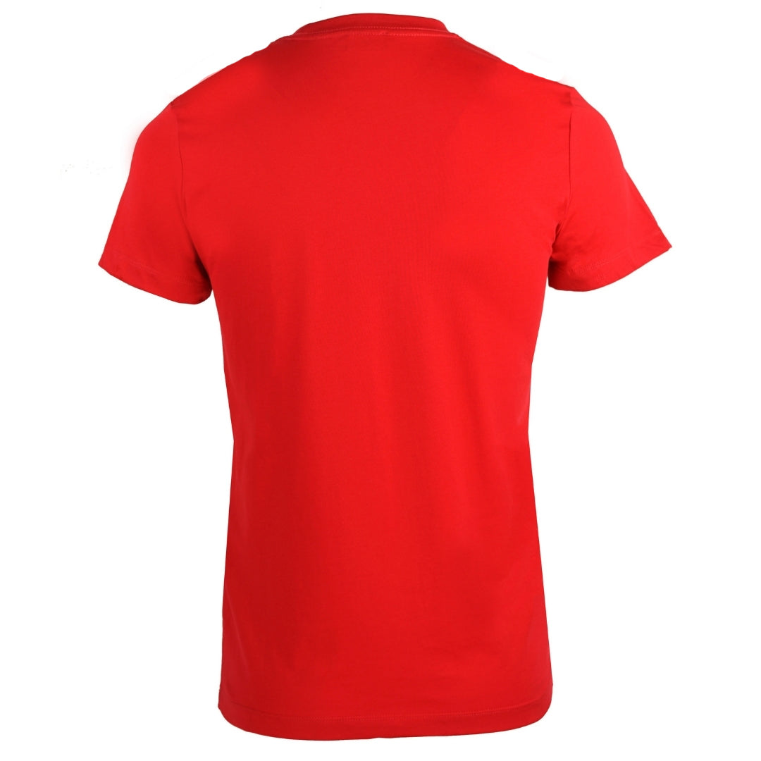 Diesel T-Just-SV Only The Brave Logo Red T-Shirt - Nova Clothing