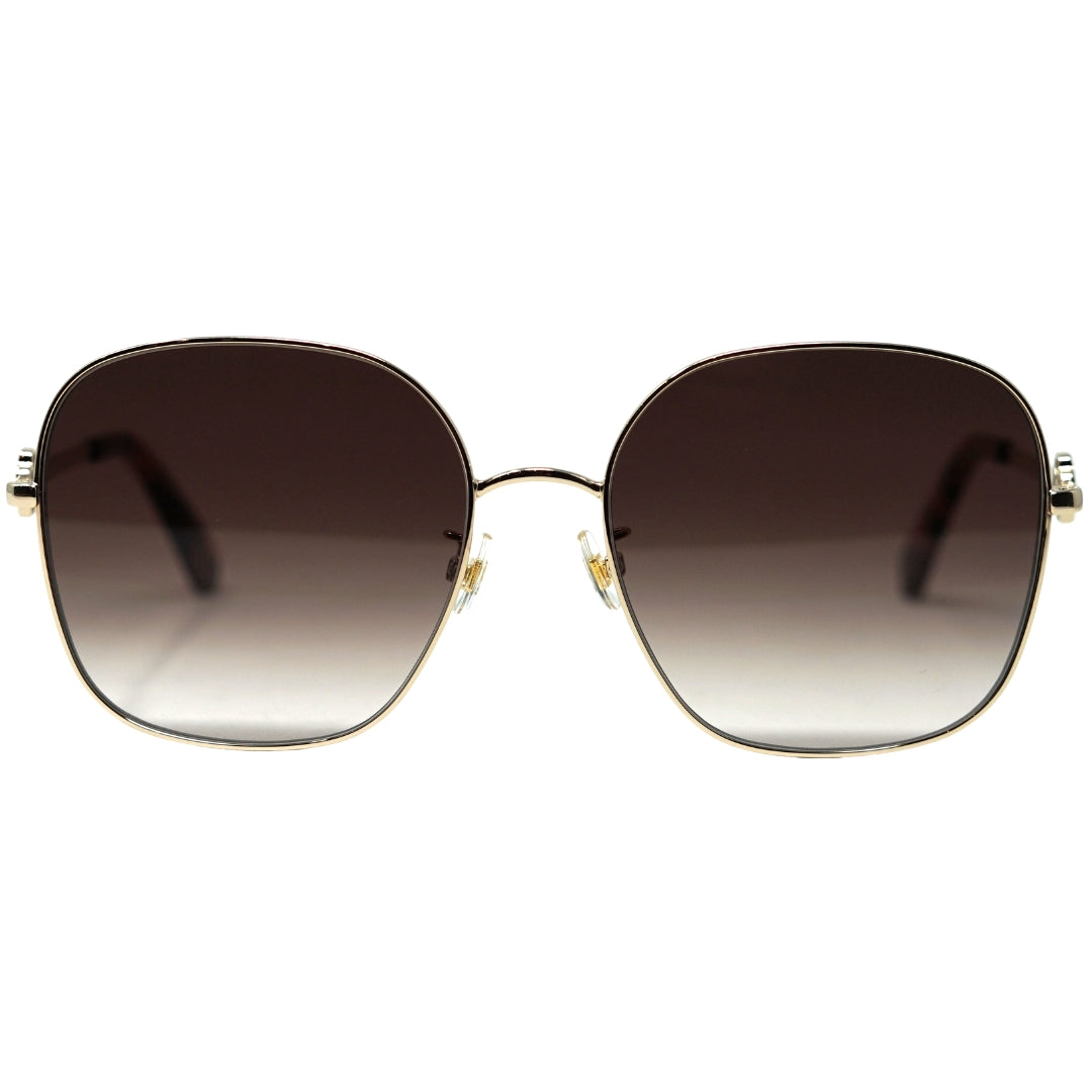 Kate Spade Tayla F S 0J5G 9O Gold Sunglasses