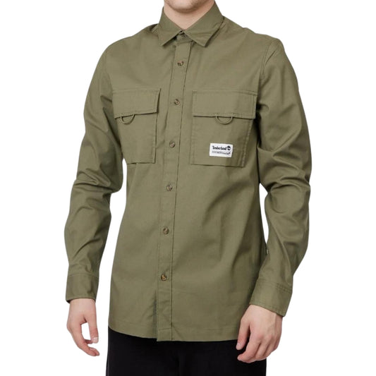 Timberland Khaki Green Casual Shirt