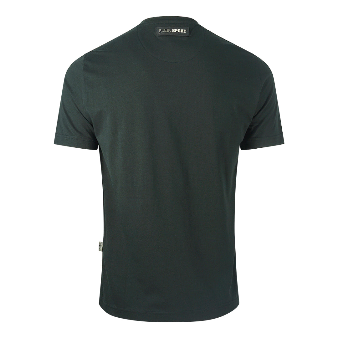 Plein Sport Strip Logo Black T-Shirt - Nova Clothing