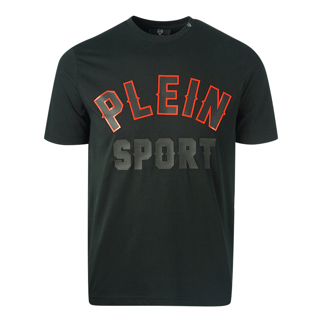 Plein Sport Block Logo Black T-Shirt - Nova Clothing