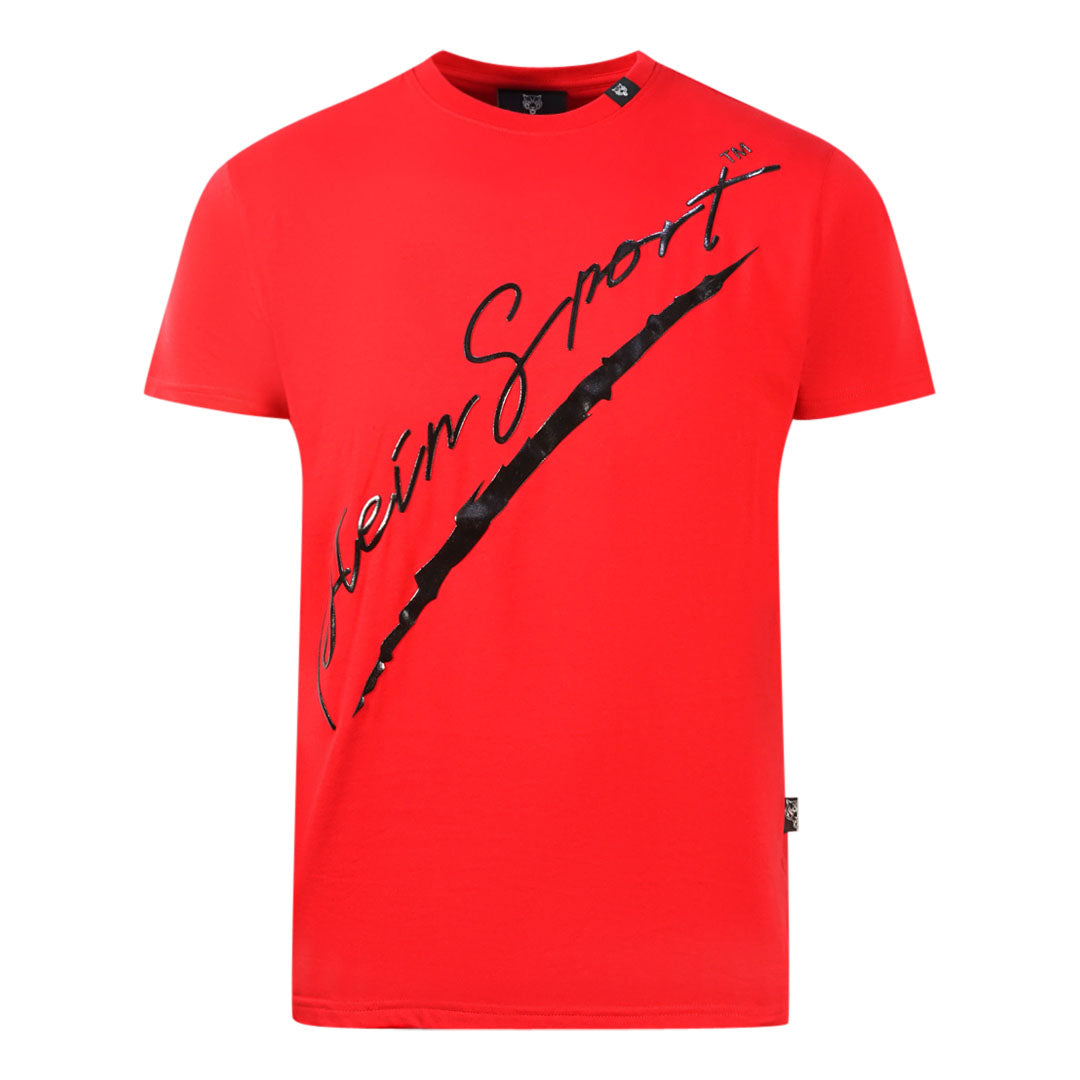 Plein Sport Signature Red T-Shirt