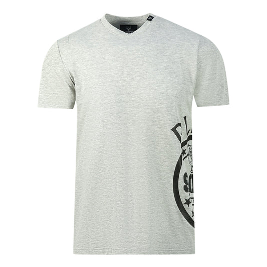 Plein Sport Side Logo Grey T-Shirt