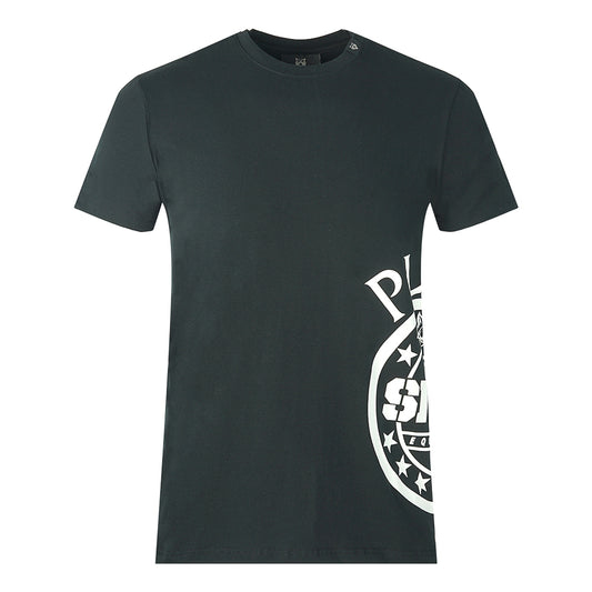 Plein Sport Side Logo Black T-Shirt