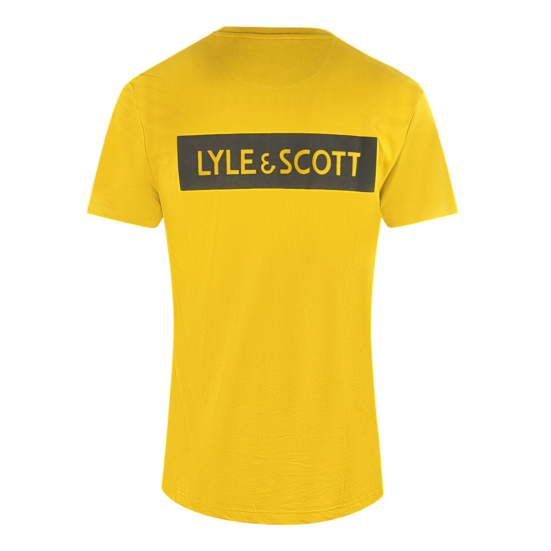 Lyle & Scott Back Print Spring Moss T-Shirt