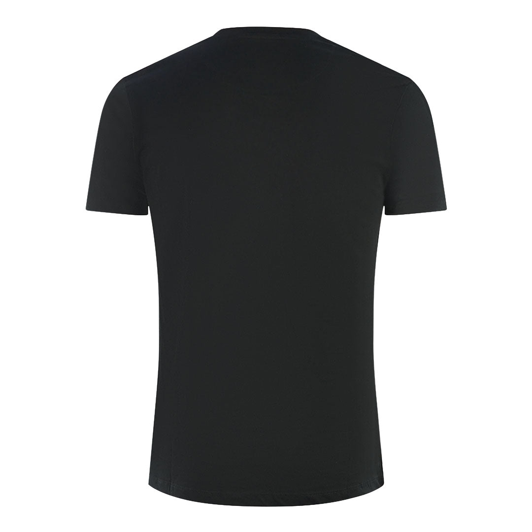 Lyle & Scott Chest Pocket Brand Logo Black T-Shirt