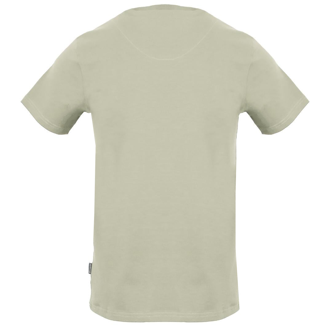 Aquascutum Royal Logo Beige T-Shirt - Nova Clothing