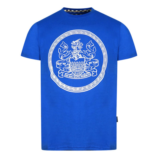 Aquascutum Circle Aldis Logo Blue T-Shirt