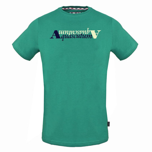 Aquascutum Reflection Logo Green T-Shirt