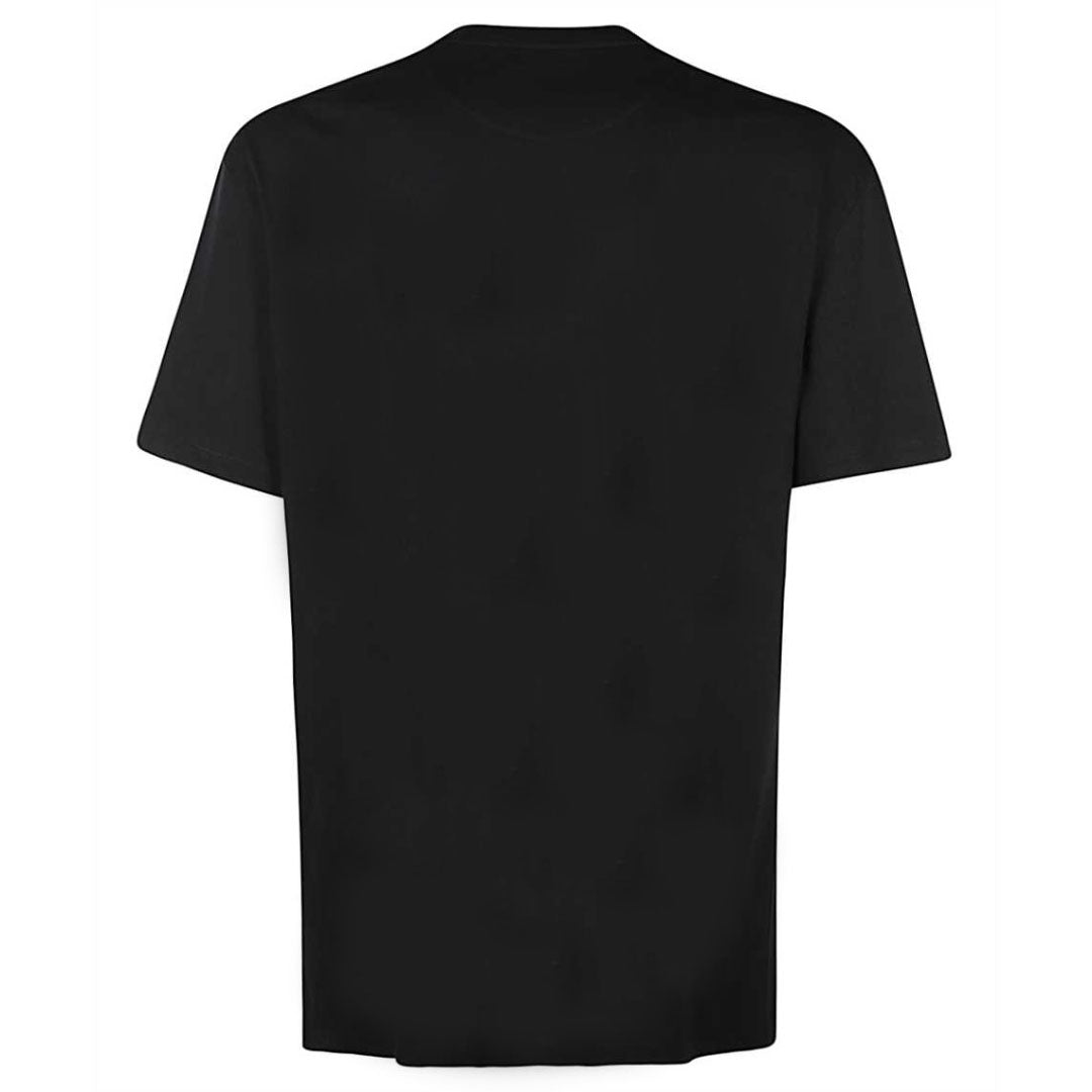Valentino White VLTN Printed Logo Black T-Shirt