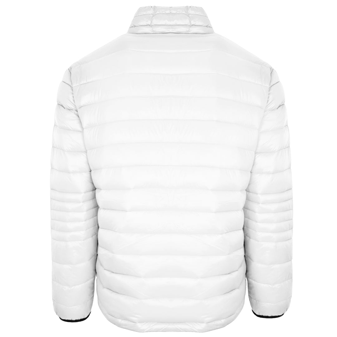 Plein Sport Plain Padded White Jacket