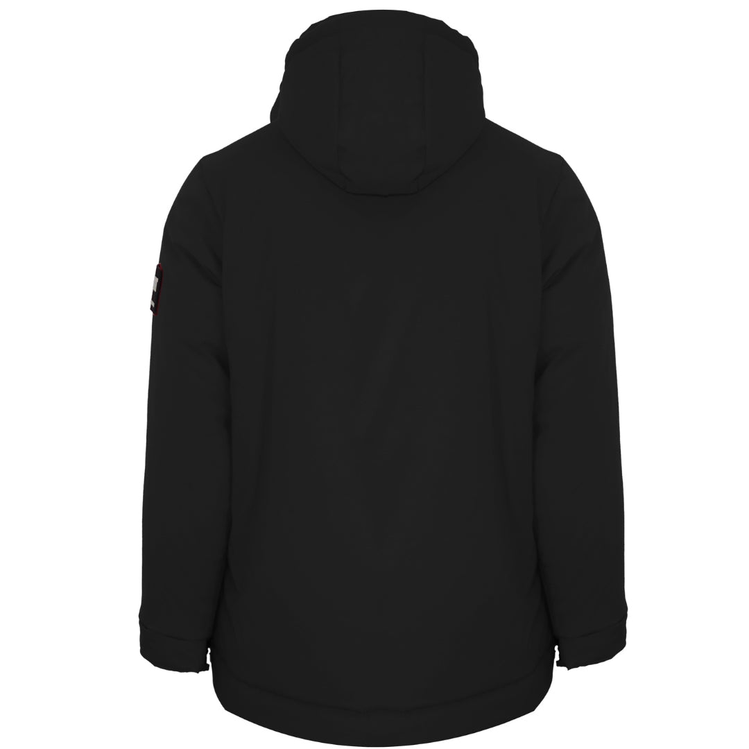 Plein Sport Padded Small Circular Logo Branded Black Jacket