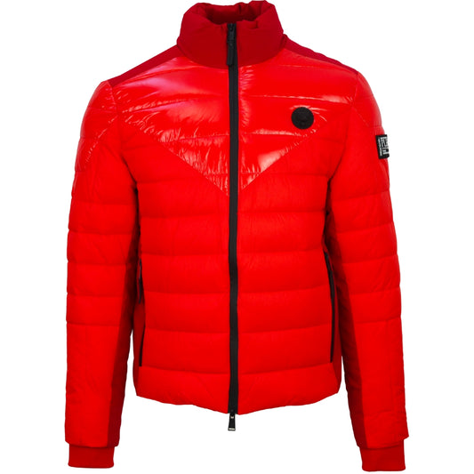 Plein Sport Plain Quilted Red Jacket