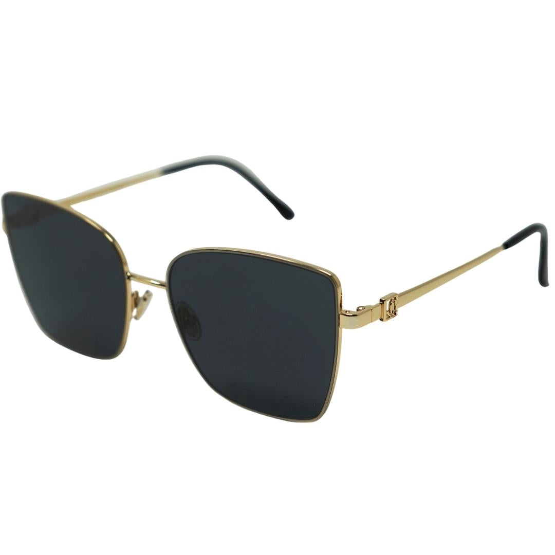 Jimmy Choo Vella S 006J Ha Gold Sunglasses