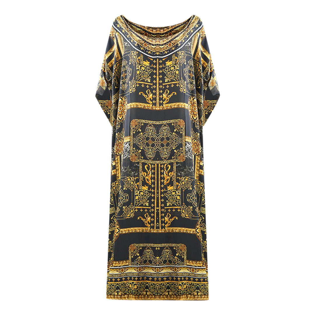 Inoa Verona 1915 Black Box Kaftan Cover Up