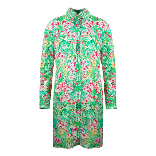 Inoa Versailles Gardenia 1202120 Green Shirt Dress