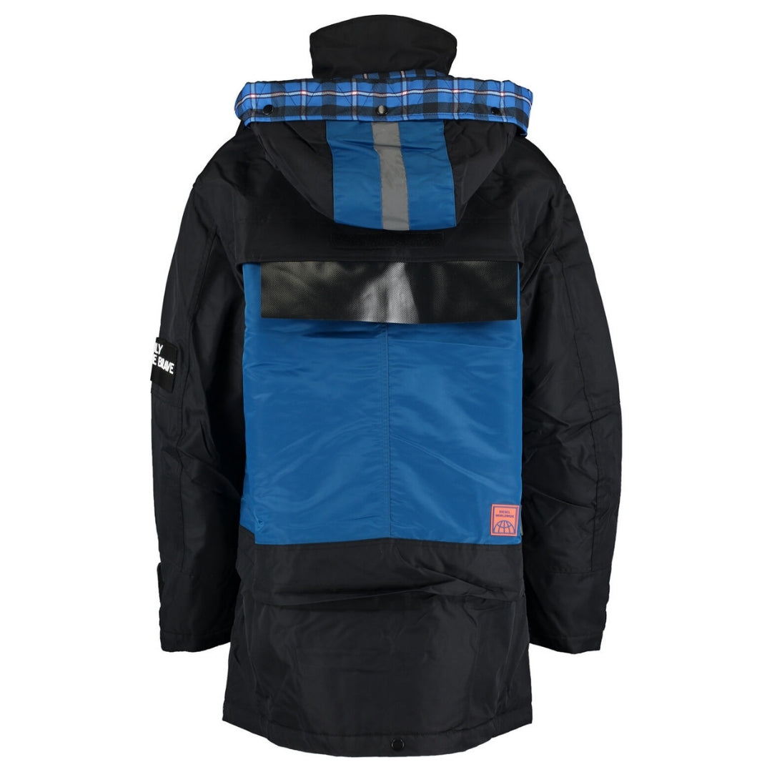 Diesel W-Helbert Padded Detachable Hem Jacket - Nova Clothing