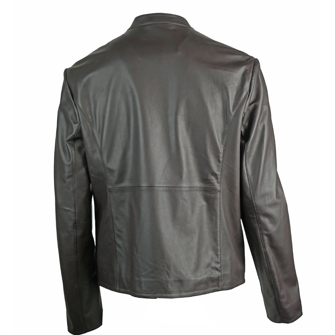 Emporio Armani W1B50P W1P52 0479 Leather Jacket