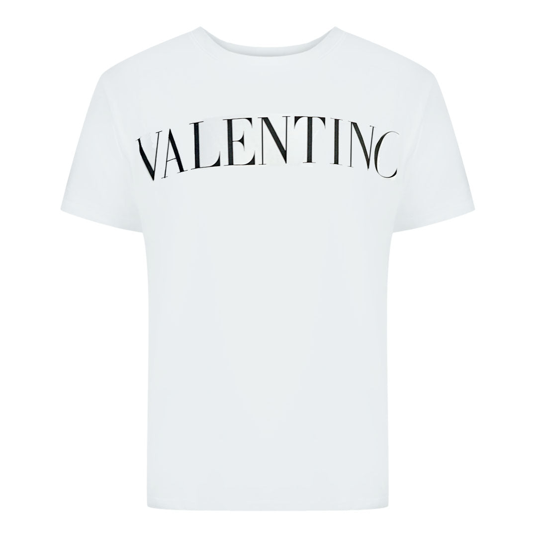 Valentino Large Branded Logo White T-Shirt