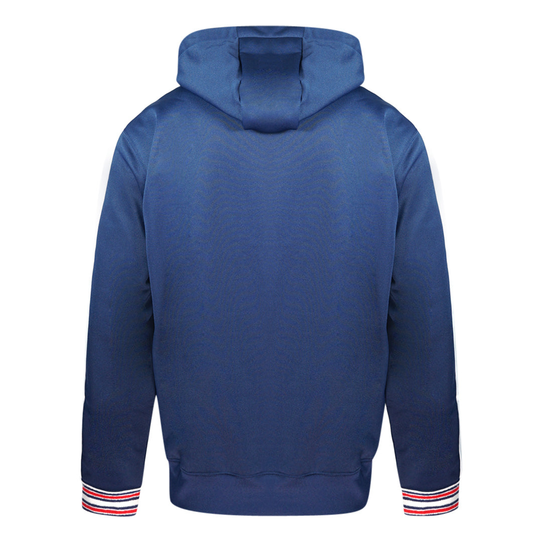 Champion Half Zip Large Logo Navy Blue Hoodie