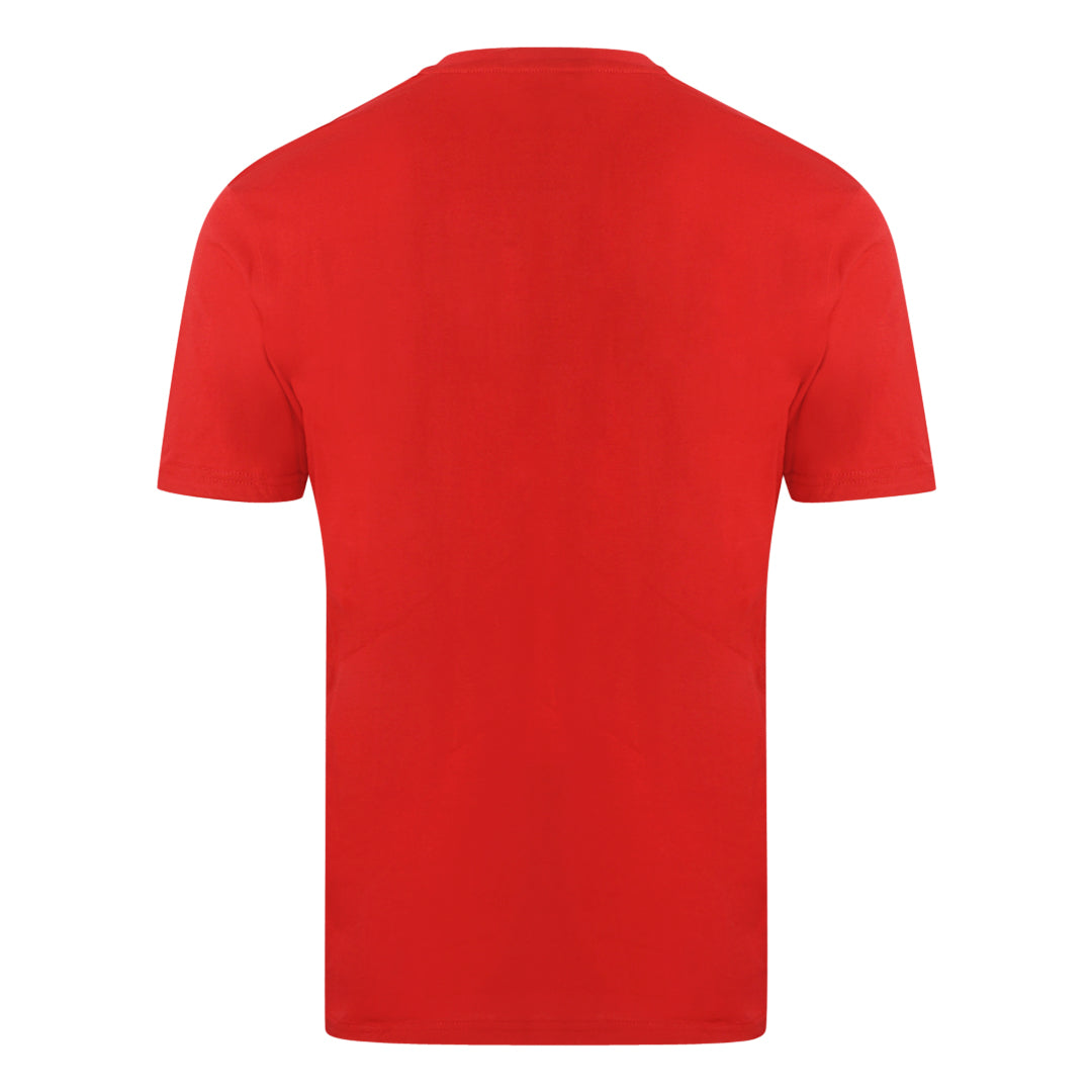 North Sails Block Brand Logo Red T-Shirt