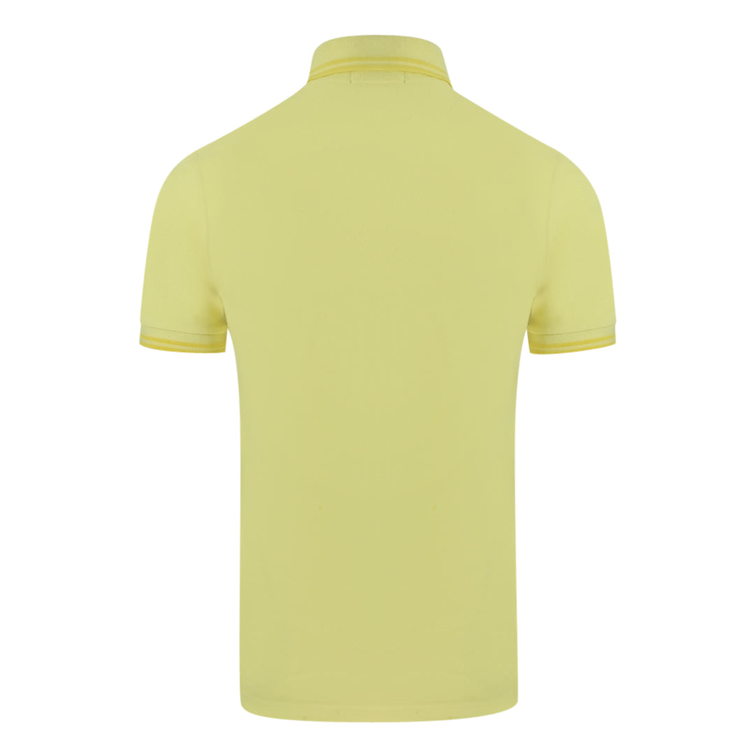 Fred Perry Twin Tipped Collar M12 I99 Yellow Polo Shirt