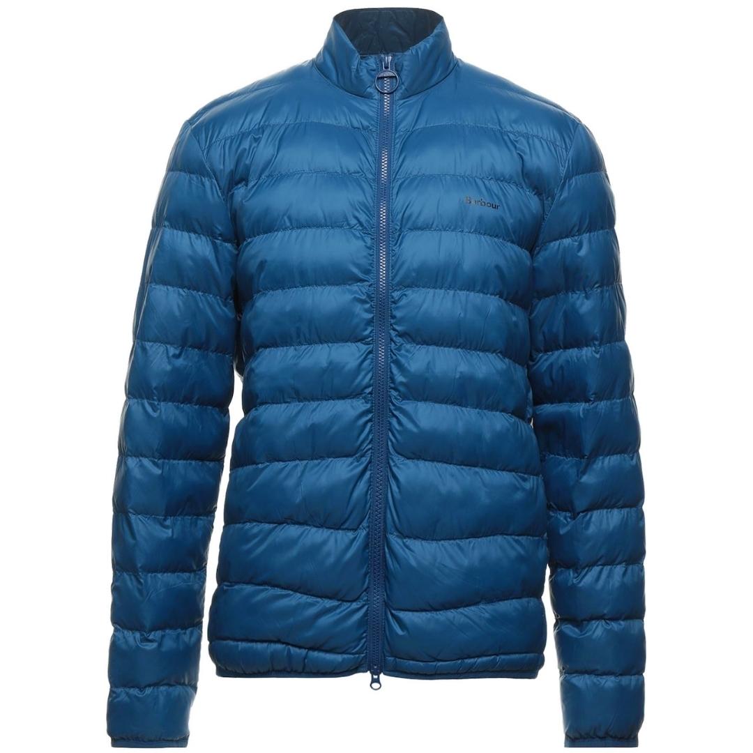 Barbour Penton Quilt Fibre Down Blue Jacket - Nova Clothing