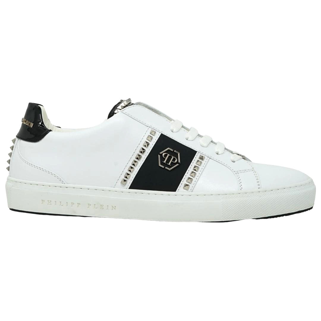 Philipp Plein Msc1482 0102 Brooks White Sneakers