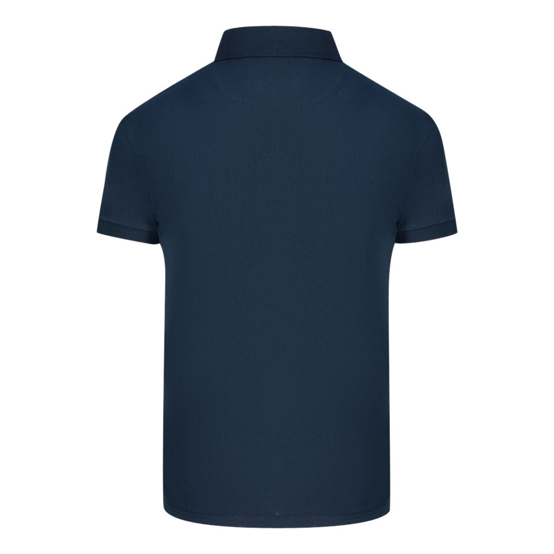 Aquascutum Aldis Navy Blue Polo Shirt