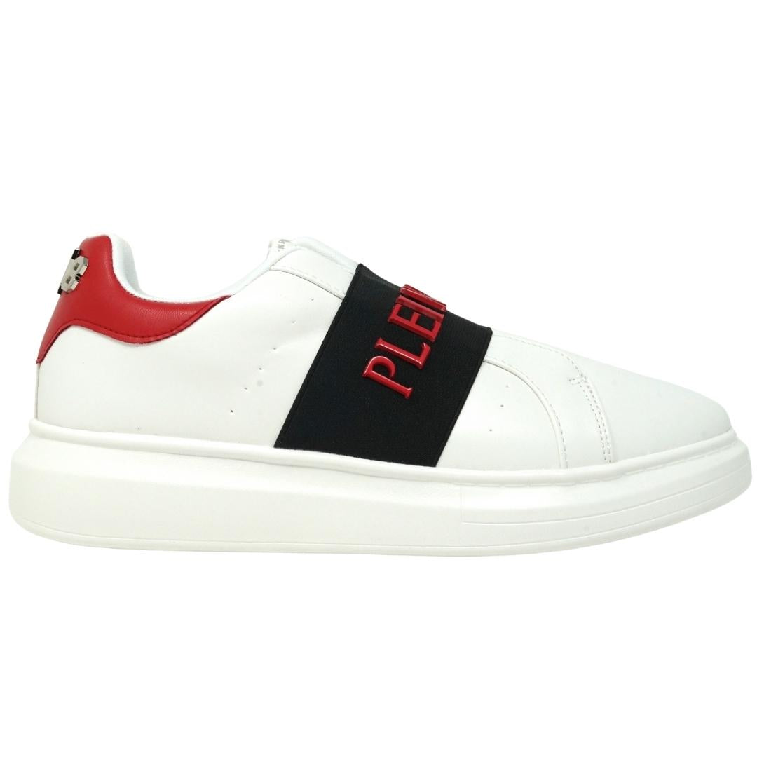 Plein Sport Band Logo Red Sneakers