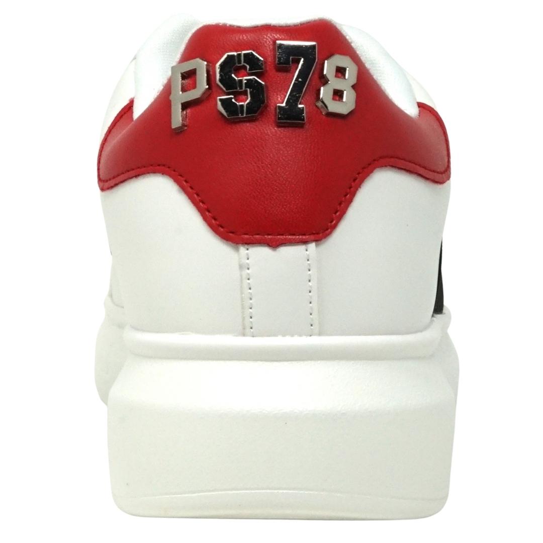 Plein Sport Band Logo Red Sneakers