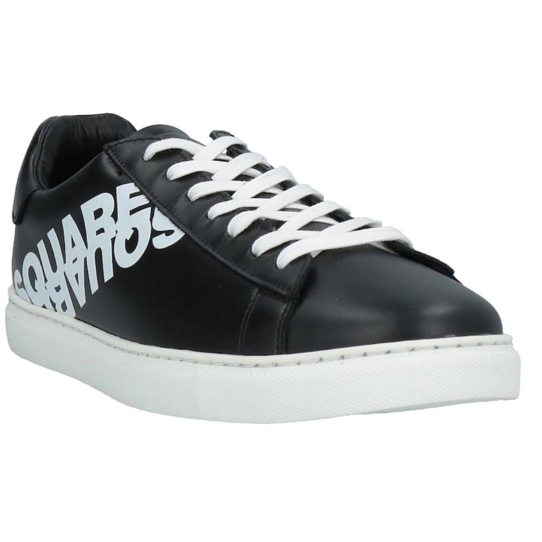 Dsquared2 Mirrored Logo Black Sneakers