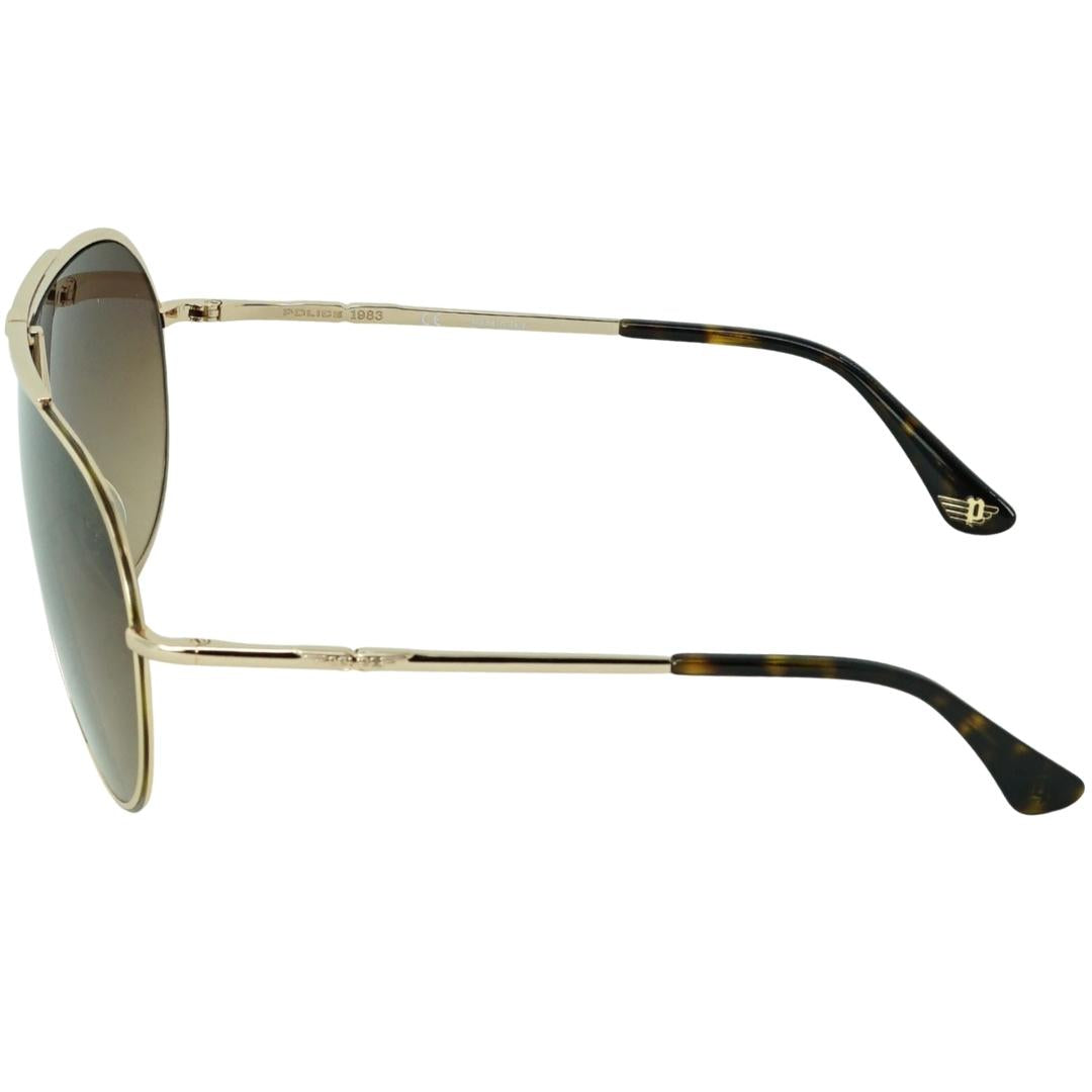 Police SPL964M 0330 Gold Sunglasses