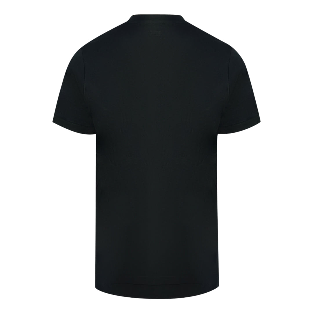 Diesel T-Cherubik-New Black V-Neck T-Shirt