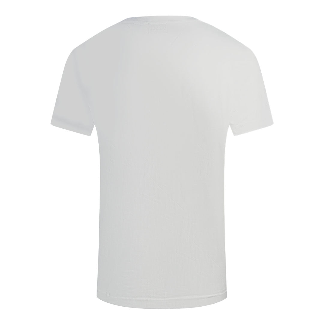 Diesel Only The Brave Circle Logo White T-Shirt