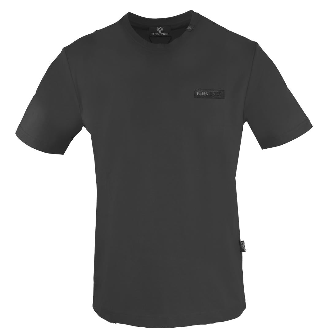 Plein Sport Plaque Logo Black T-Shirt